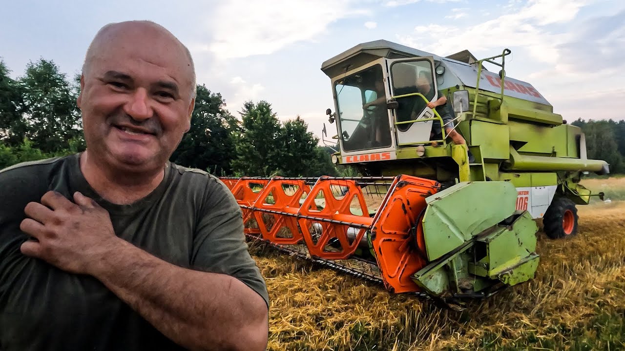 POTĘŻNE ŻNIWA 2023 - NAJWIĘKSZY KOMBAJN we WSI