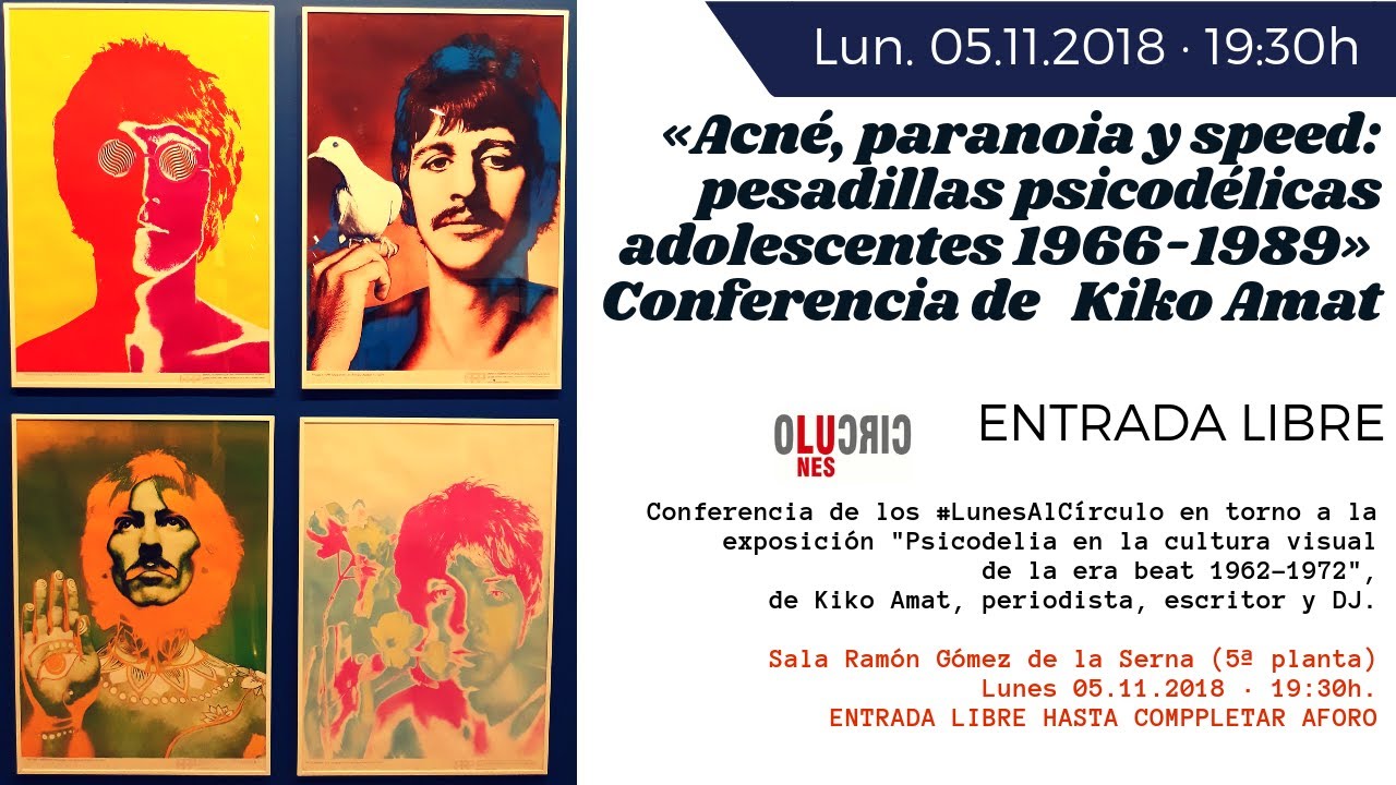 Kiko Amat: «Acné, paranoia y speed: pesadillas psicodélicas adolescentes 1966-1989»