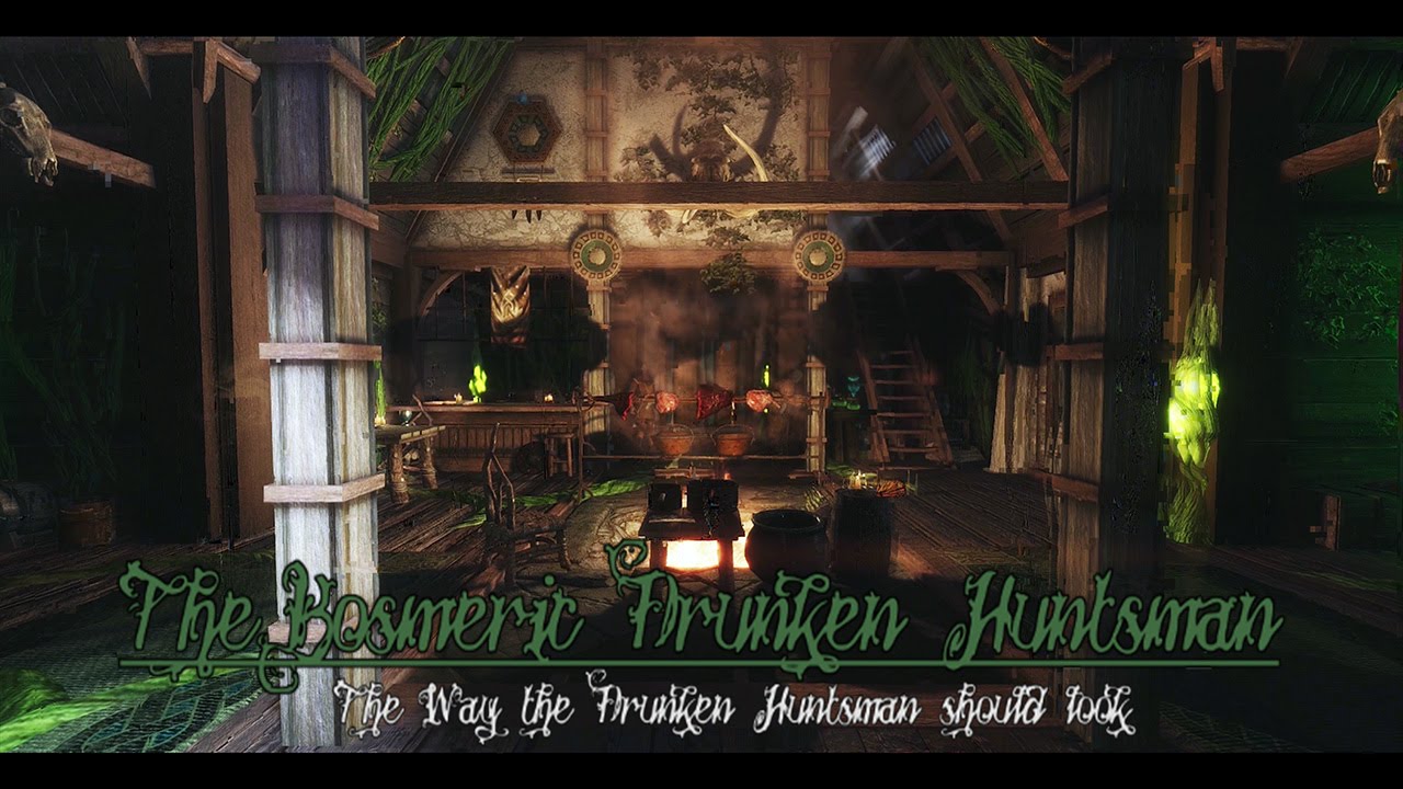 TES V - Skyrim Mods: The Bosmeric Drunken Huntsman REDONE