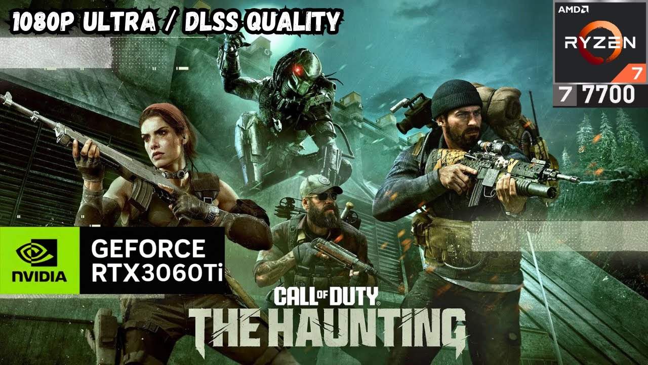 Call of Duty: Warzone: RTX 3060 Ti + Ryzen 7 7700 ( 1080p Ultra | DLSS Quality)