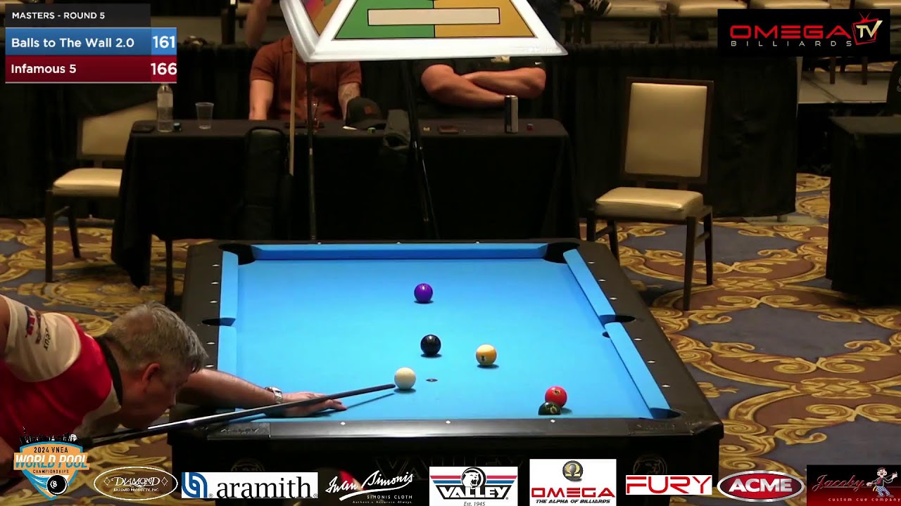 2024 VNEA Championships - Masters Open 8 Ball -Infamous 5 vs Balls to the Wall 2.0