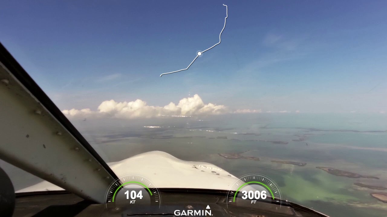 PA28 flight from Key West to Fort Lauderdale