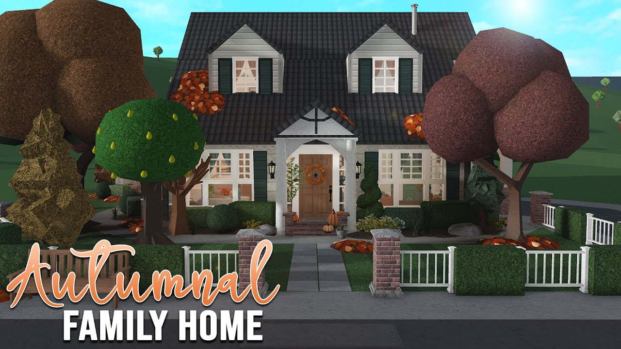 BLOXBURG | Traditional Autumn Family Home | House Build | Daislillia