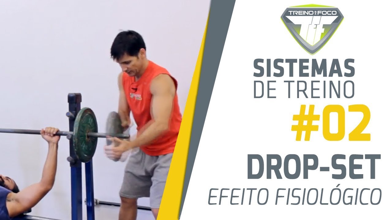 Drop-set - O que acontece ao diminuir o peso entre as séries? - Sistemas de Treino #2