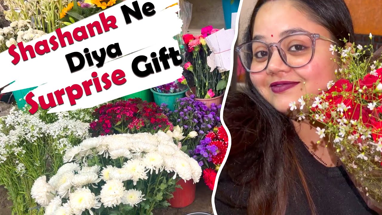 Shashank ne Diya Surprise | Gift Special Vlog #viral #funny #views #comedy #viralshorts #husbandwife