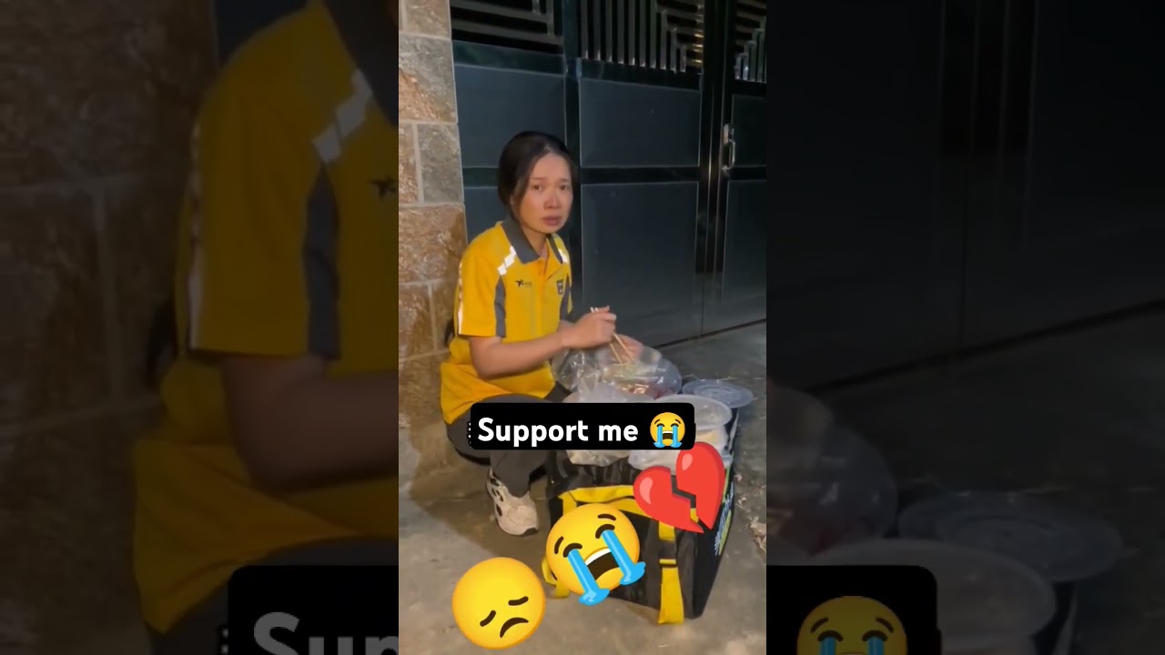 Food delivery woman 😢 sad moment 😭 #shorts #heartbroken