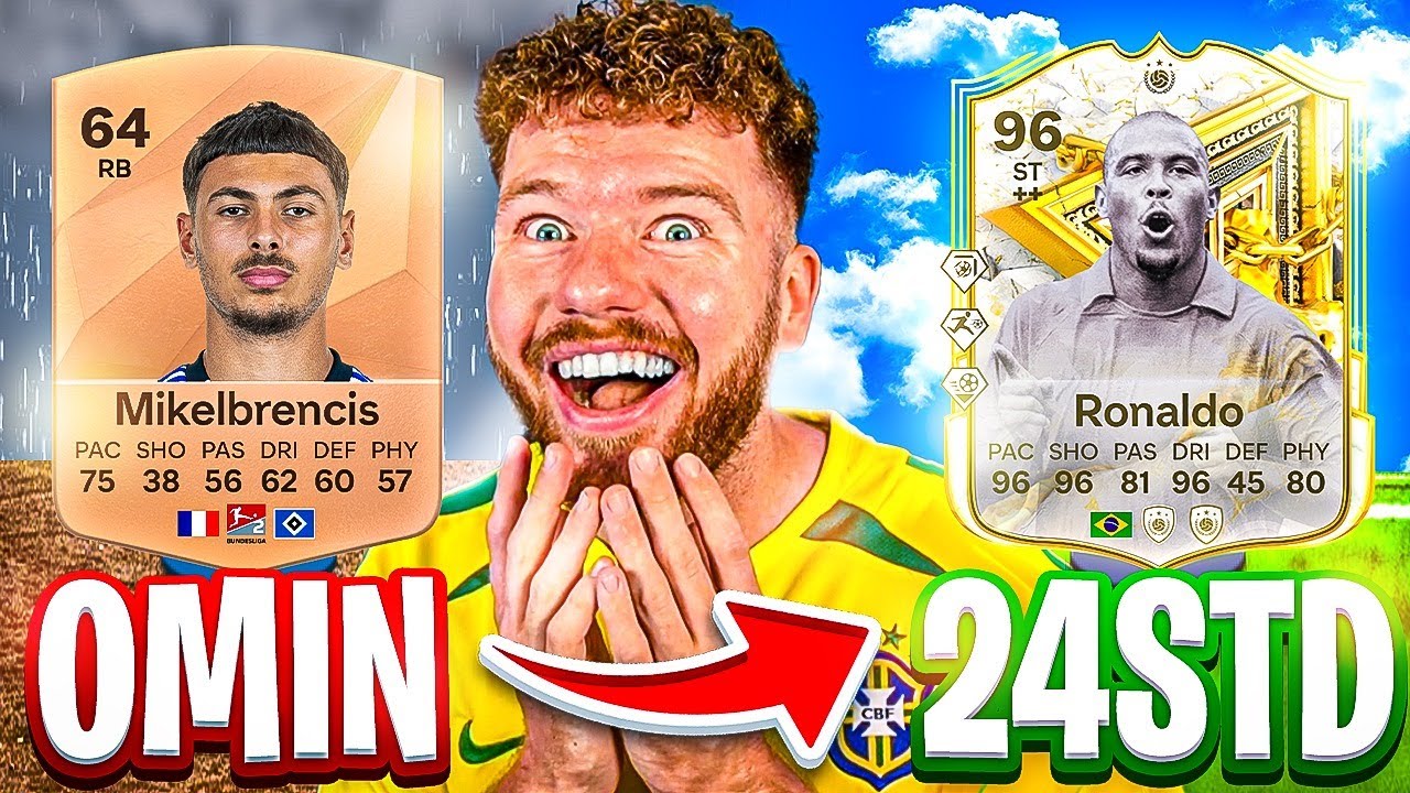 24 STUNDEN auf NEUEM ACCOUNT in FC 25 😱😱 WAS ERREICHT MAN ohne FC POINTS??