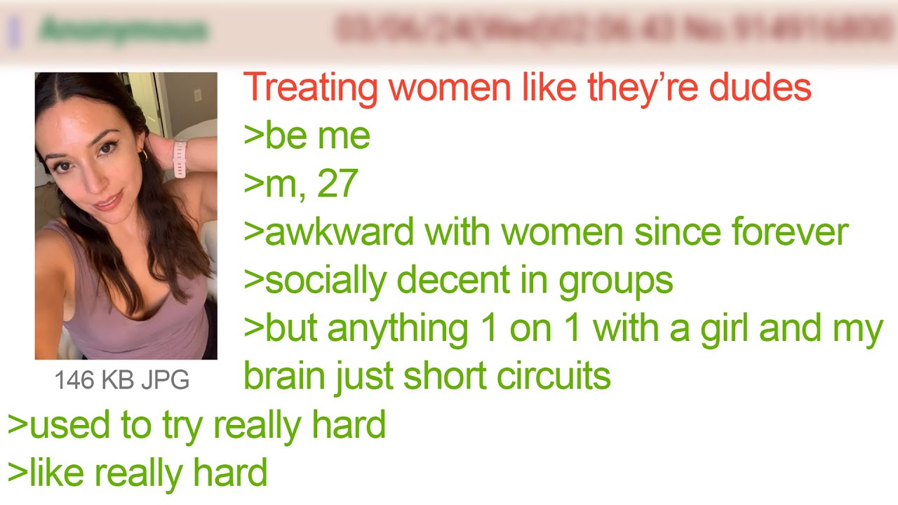 Anon Started Treating Girls Like Dudes | 4Chan Greentext Stories