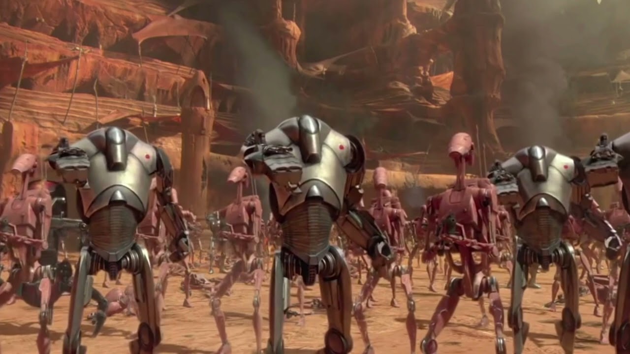 CIS Droid Army March (with droid marching)