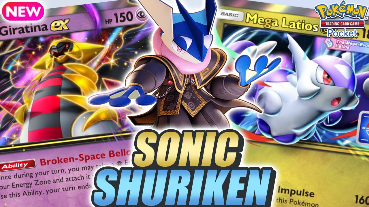 FINALLY STRONG !? GRENINJA is the Best Support for MEGA LATIOS ! - Pokemon TCG Pocket