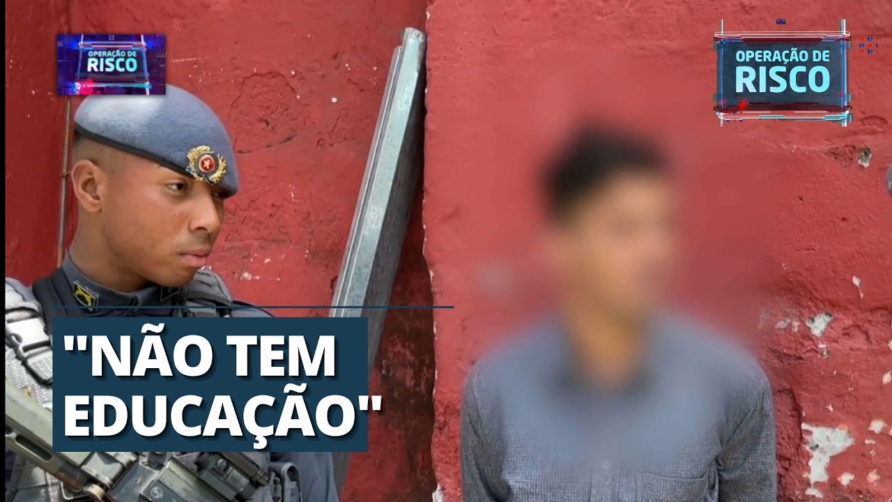 FUGA FRUSTADA! Suspeito de roubar celulares tenta fugir, mas é detido pela policia!