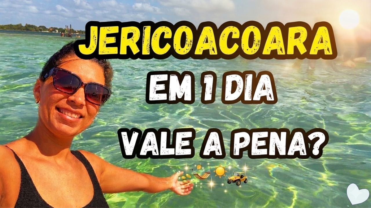 ☀️ O que fazer em Jericoacoara em 1 dia