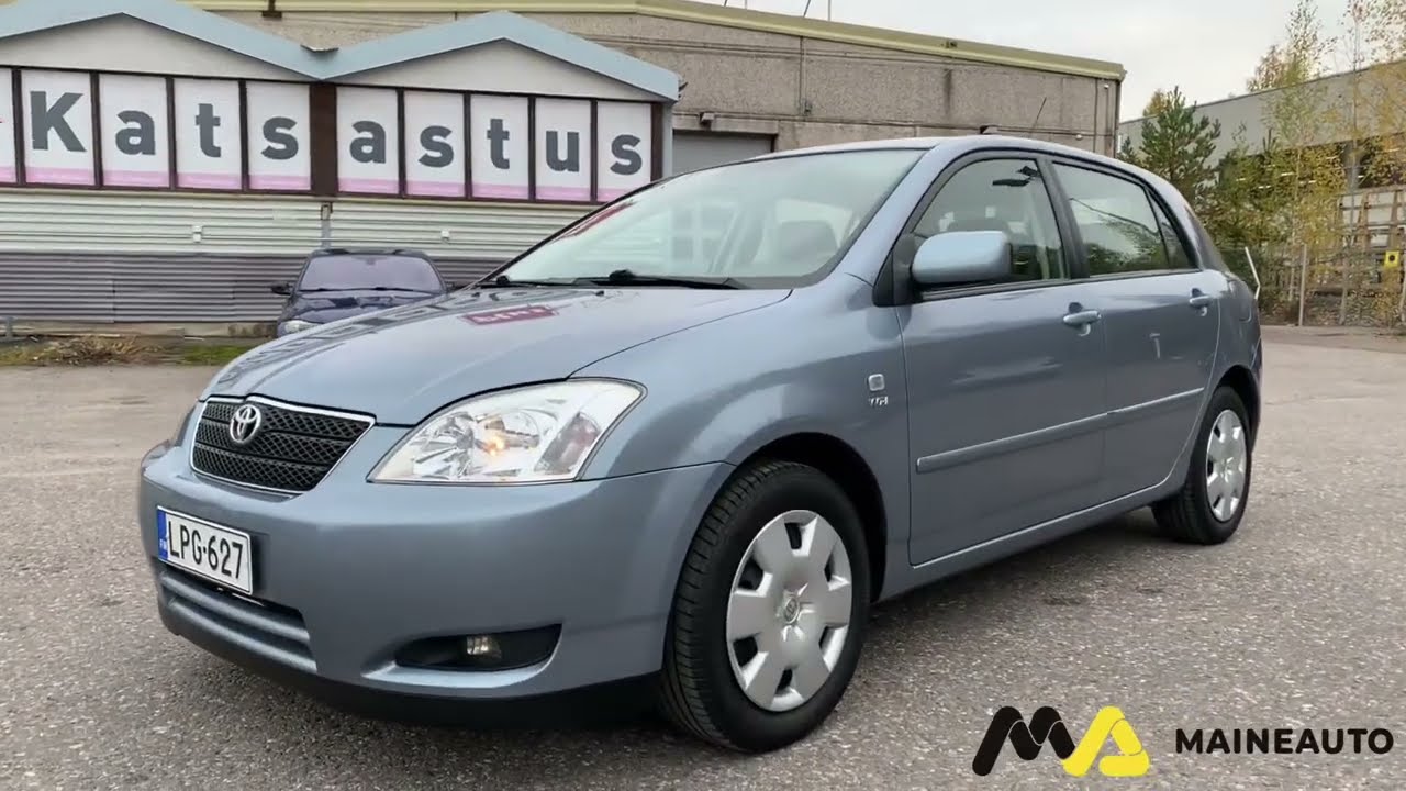 Toyota Corolla 1.6VVT-i 81kw 5d. SOL 1-Hand 119.000km 2004 by@maine-auto8600