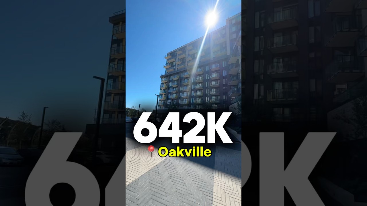 Buy This Brand New 2 bedroom Oakville Condo with Just $39K Down! 🏡🔥