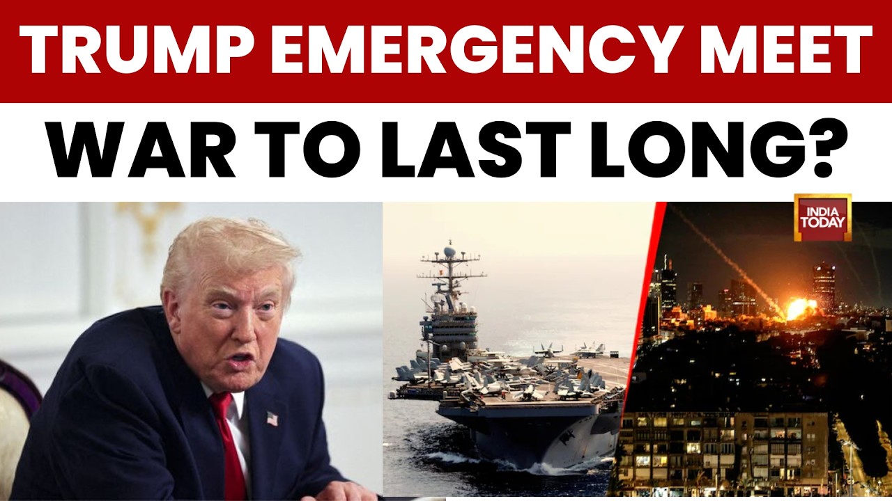 US Iran Conflict: Donald Trump Holds Emergency Meeting as Iran Targets UAE, Gulf Allies, War Goes On
