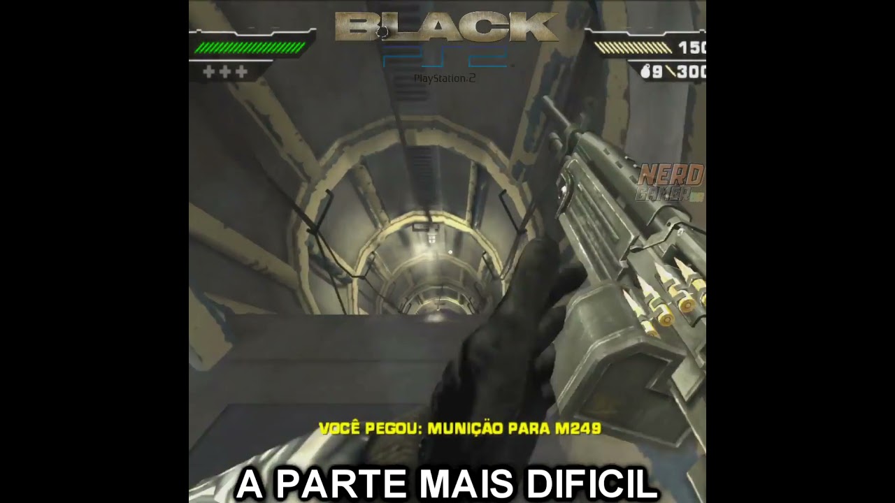 Jogo Black de ps2 última fase no final da fase mais difícil