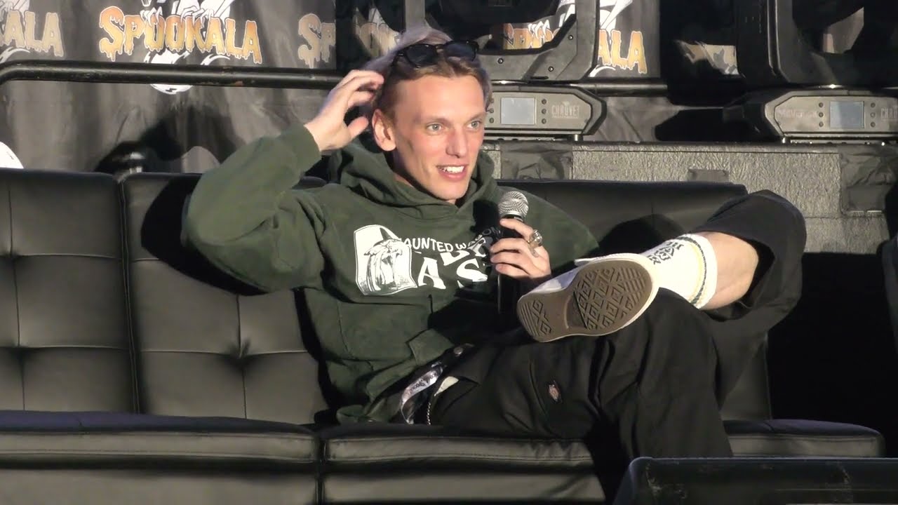 Jamie Campbell Bower Q&A Panel at Spookala
