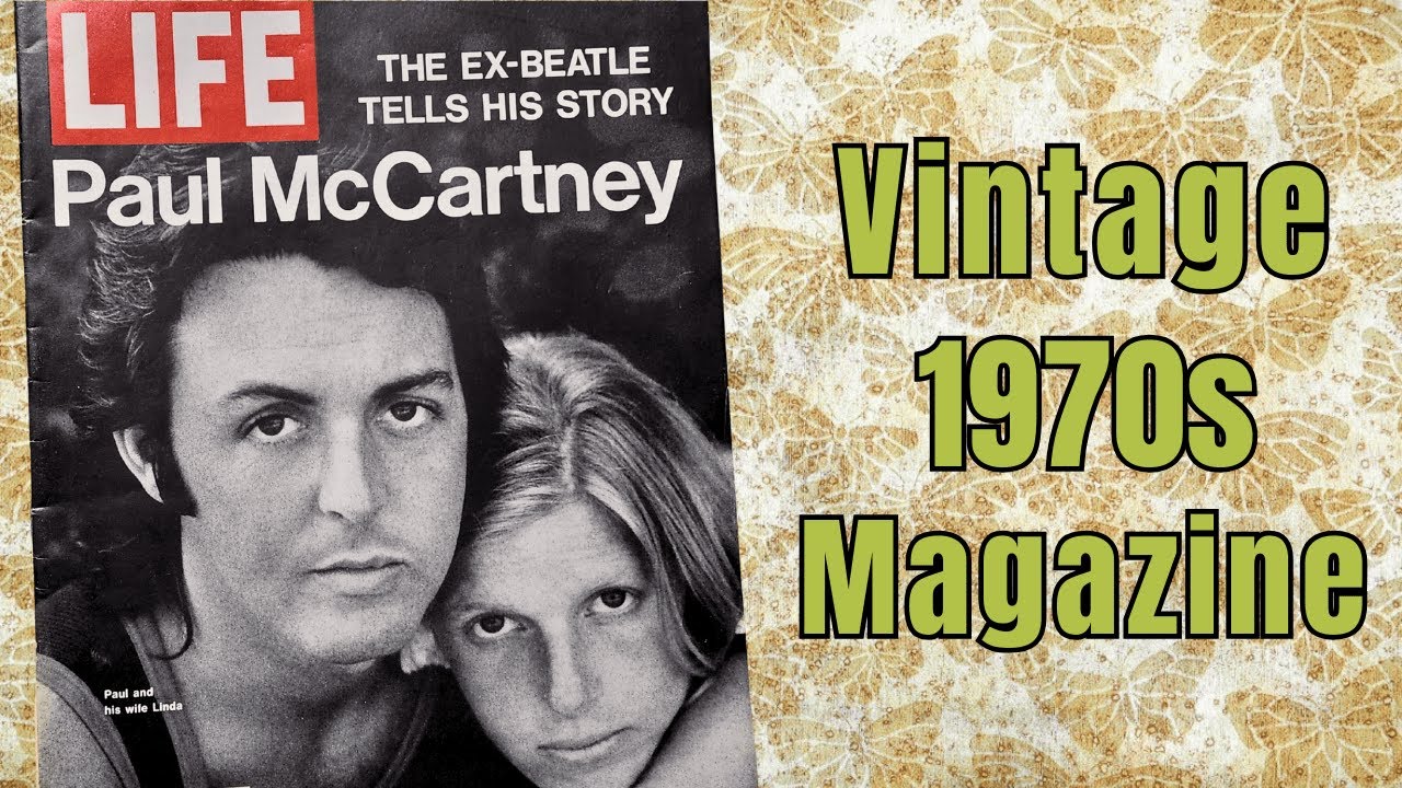 Life April 1971 Magazine Flip Through | Vintage Ads Paul McCartney Manson Trial