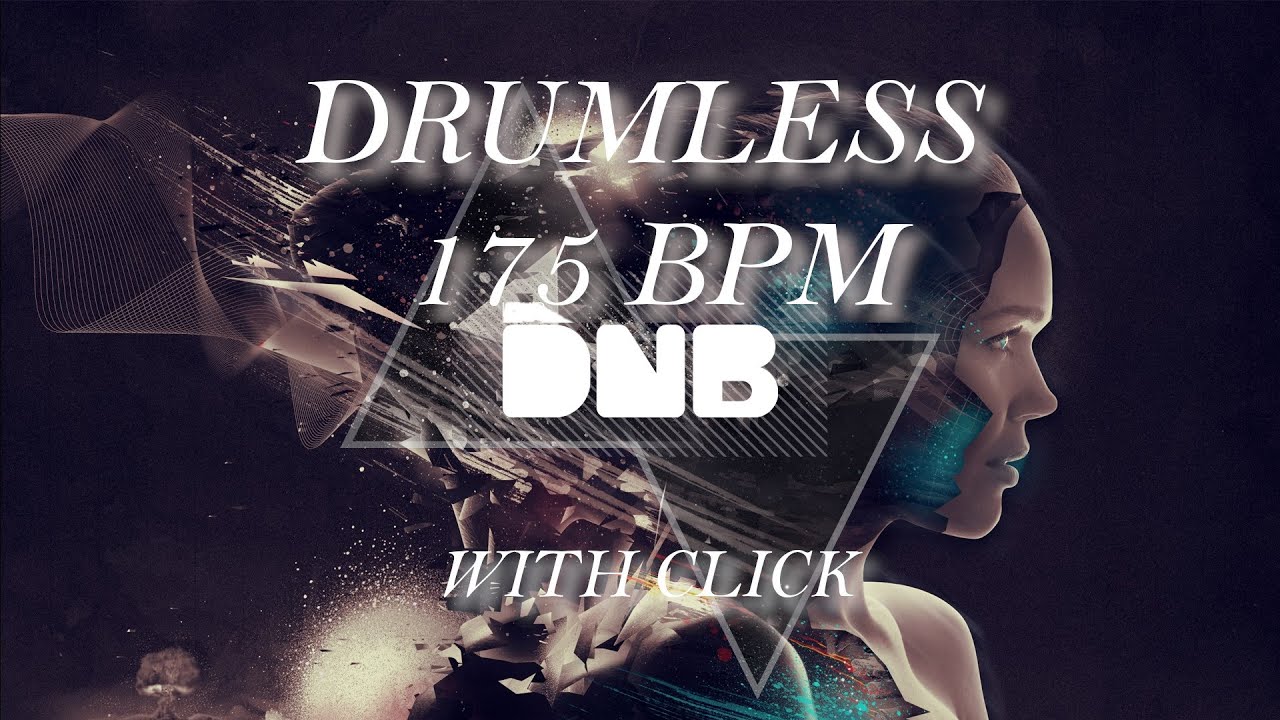 🟥DRUM AND BASS DRUMLESS BACKING TRACK 175 BPM🟥