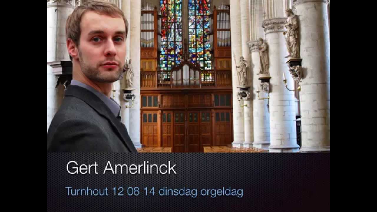 12 08 2014 Gert Amerlinck - Kommst du nun (J.S.Bach)