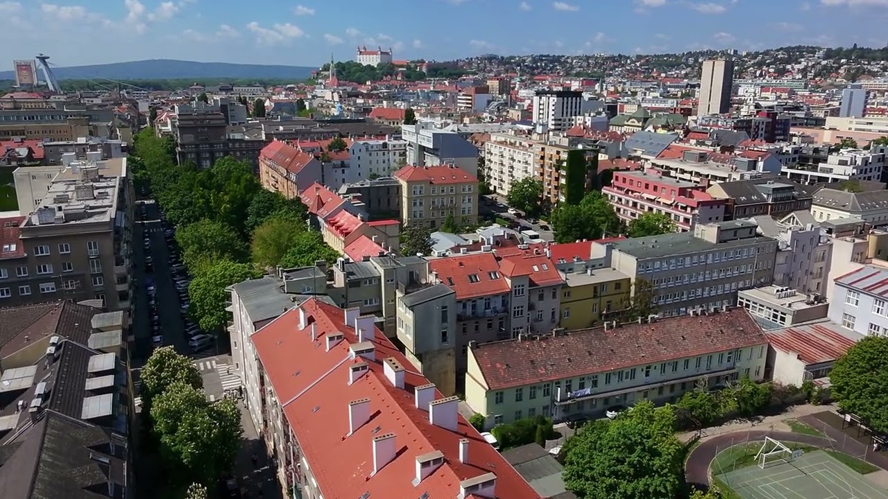 Bratislava Staré Mesto - DJI Drone Video 2025