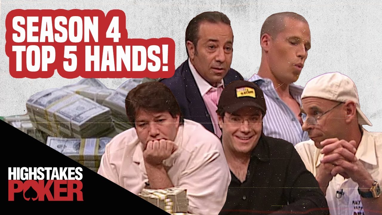 High Stakes Poker Best Poker Hands | Season 4