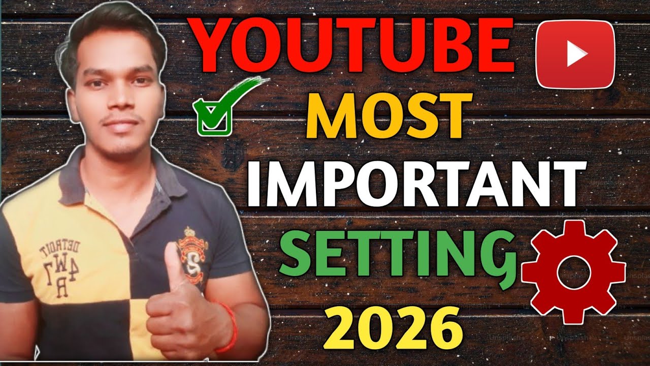 YouTube Ki Sabse Important Setting Jo 99% Creators Ignore Karte Hain!