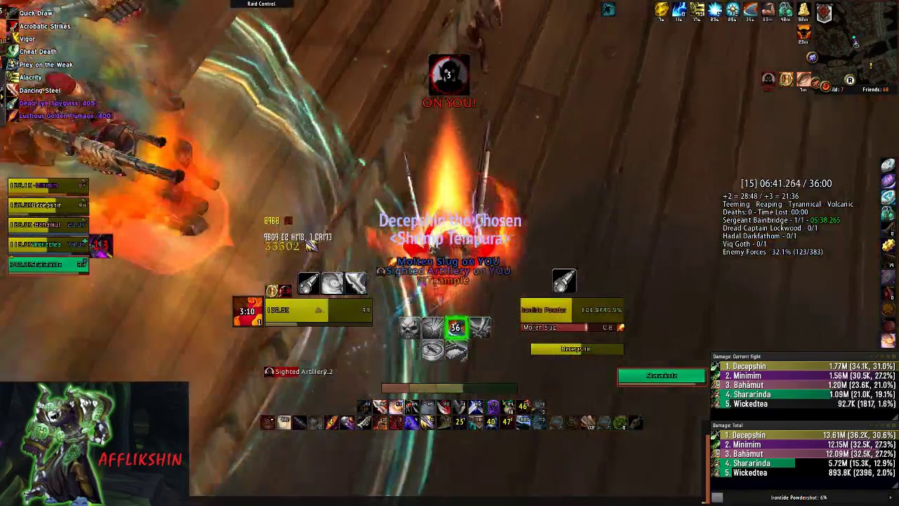 Siege of Boralus 15, 2 chest Outlaw Rogue