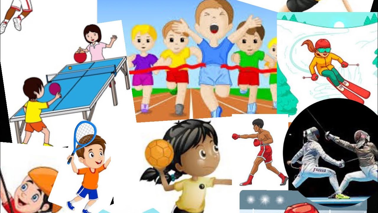 Le sport ( le nom des sports les plus populaires).    1Am. P1/s3
