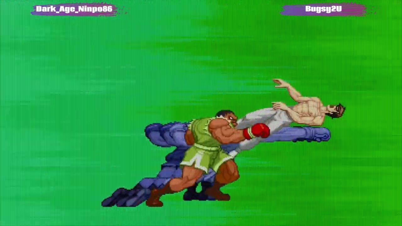 Street Fighter Alpha 3 Upper – Fei Long(Dark Age Ninpo86) 🆚 Balrog(Bugsy2U) CFC2 Casual Versus