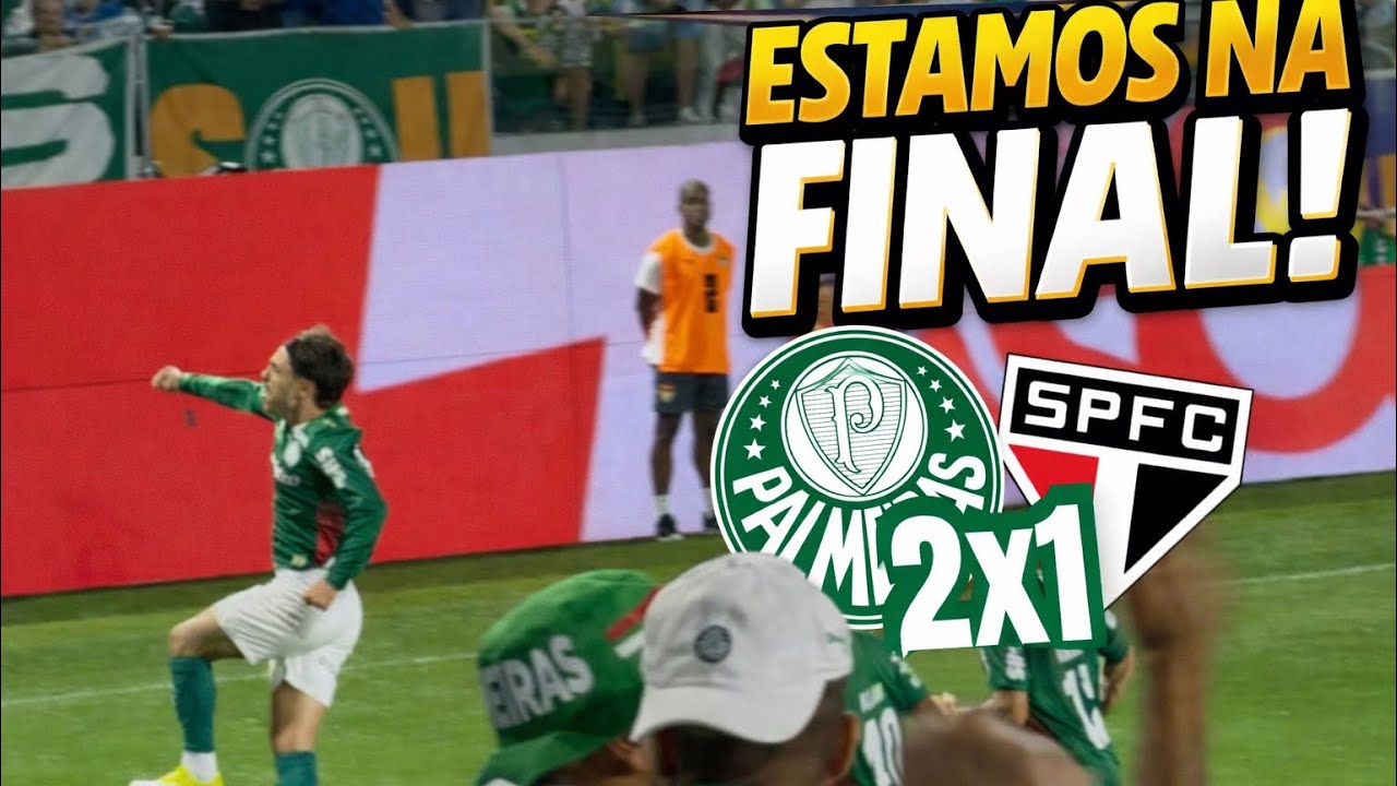 #VLOG - PALMEIRAS 2x1 SÃO PAULO - ESTAMOS EM MAIS UMA FINAL DE PAULISTA!!!