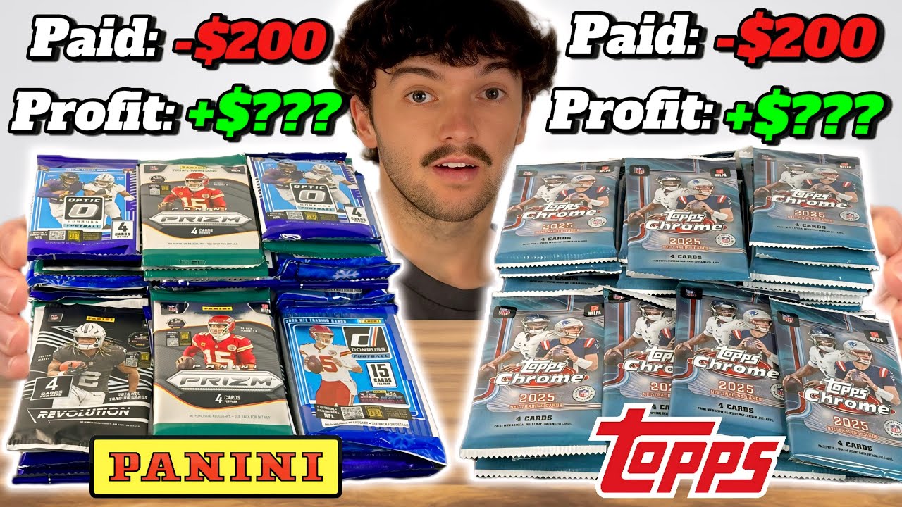 Я сравнил Panini и Topps (результат был очевиден).