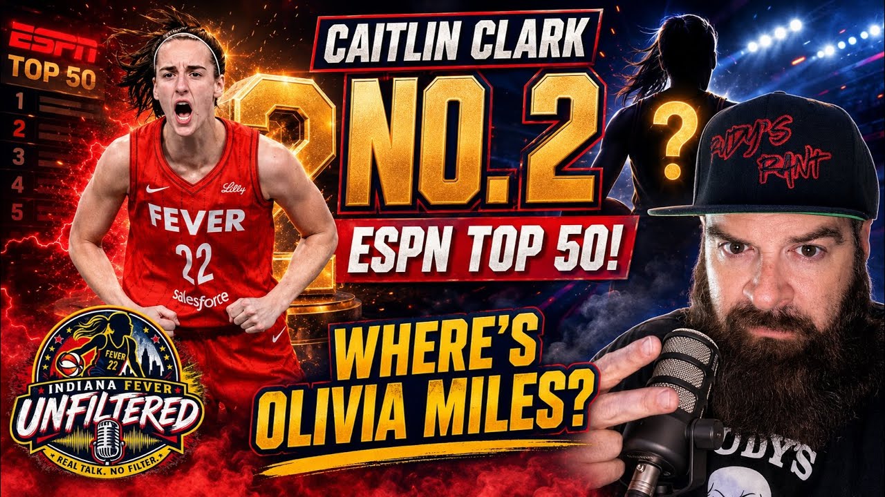 Caitlin Clark Lands at No. 2 in ESPN Top 50! Where is Olivia Miles? And What does this Mean for MVP?