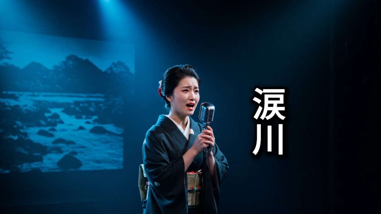 涙川 🌊 涙に流される愛と別れの演歌【演歌の花】