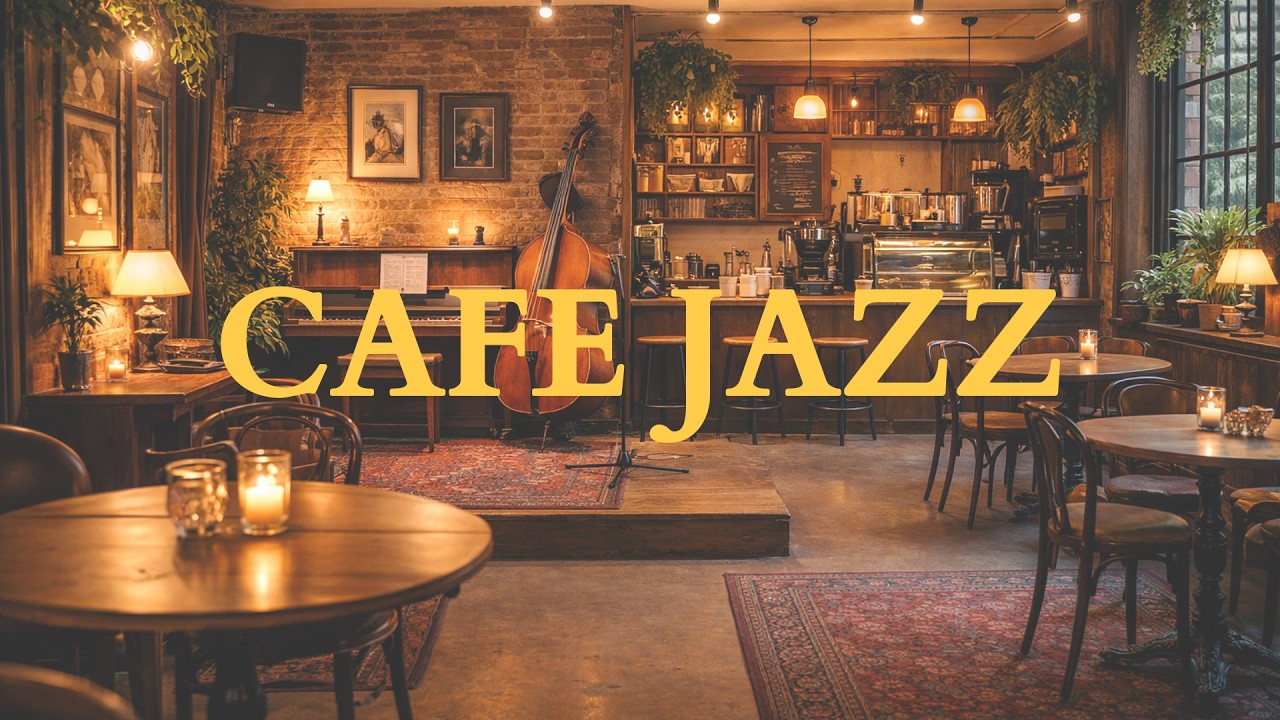 Spring Cafe Jazz – Relaxing Instrumental for Coffee Shop & Work Ambience