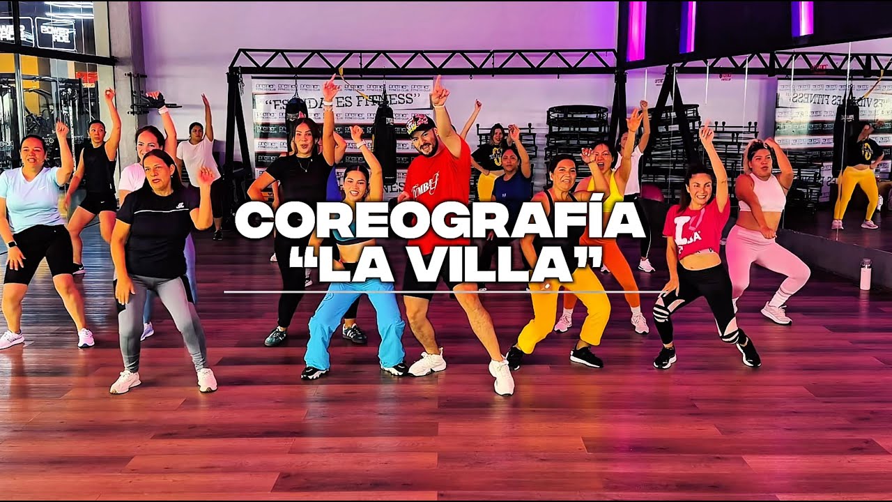 LA VILLA - Ryan Castro - ZUMBA - Coreografía Completa