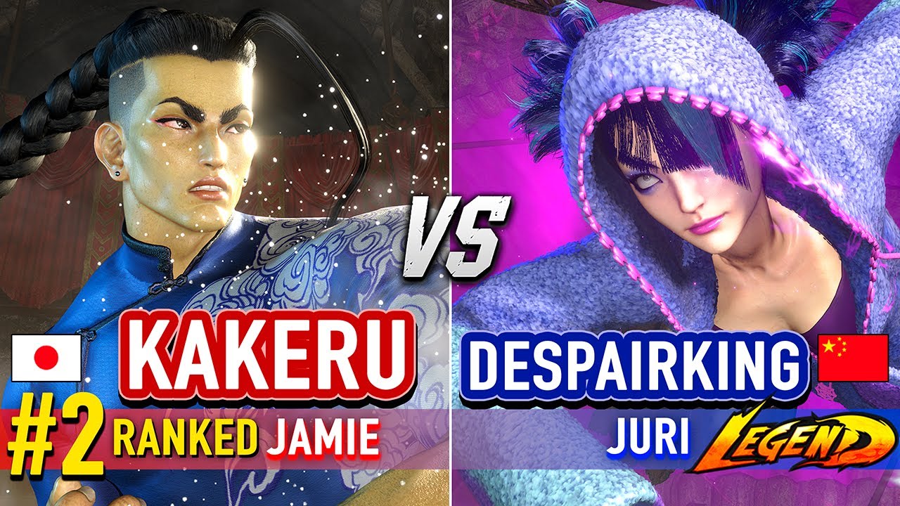 SF6 🔥 KAKERU (#2 Ranked Jamie) vs DESPAIRKING (Juri) 🔥 Street Fighter 6 High Level Gameplay