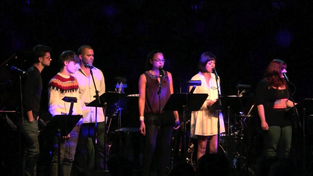 Barrett Wilbert Weed with Karen Olivo, Alysha Umphress 