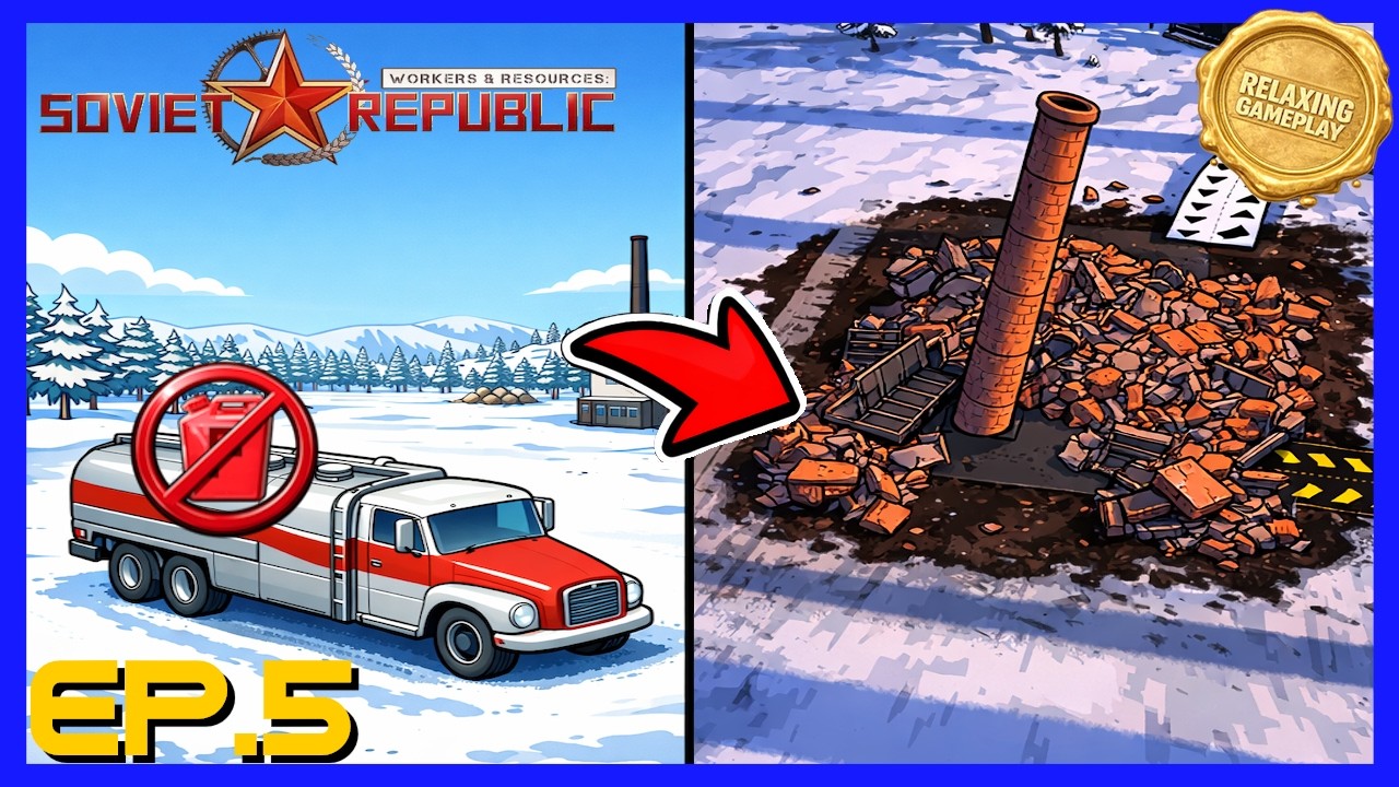 I MISCALCULATED! - Workers & Resources Realistic Mode/1960s - EP.5 | Relaxing Gameplay