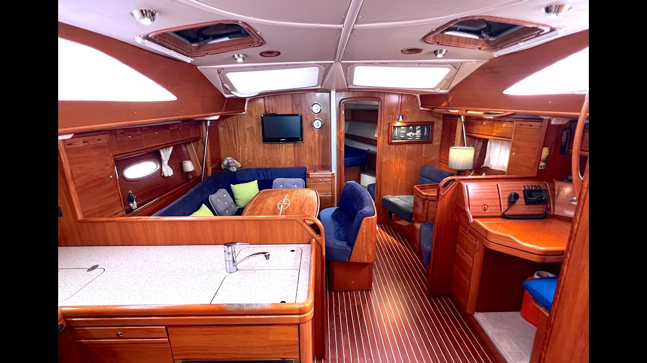 Bavaria 44 Vision Malta interior walkthrough
