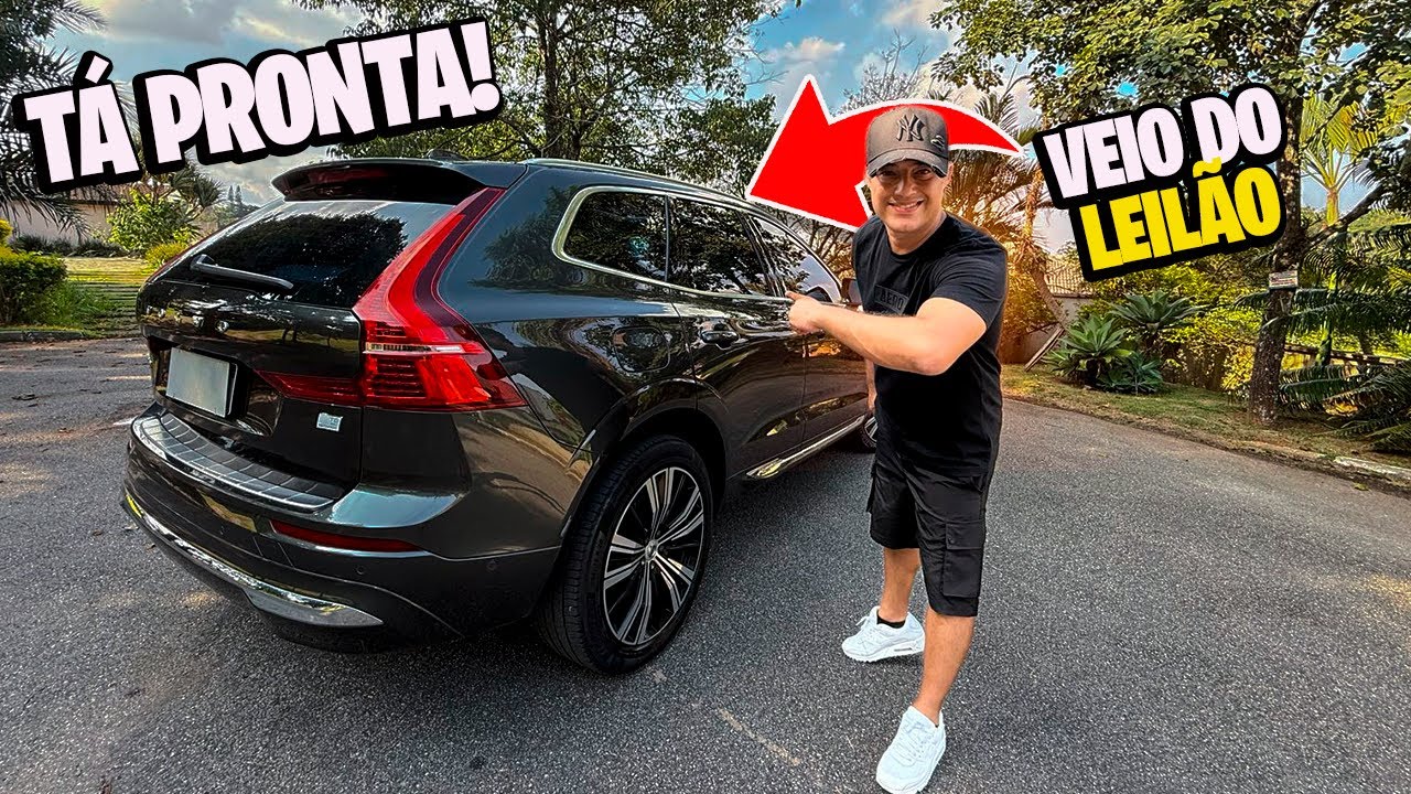 A VOLVO XC60 HÍBRIDO MAIS BARATO DO BRASIL FICOU PRONTO … SÓ QUE TEVE MAIS UM CAPÍTULO
