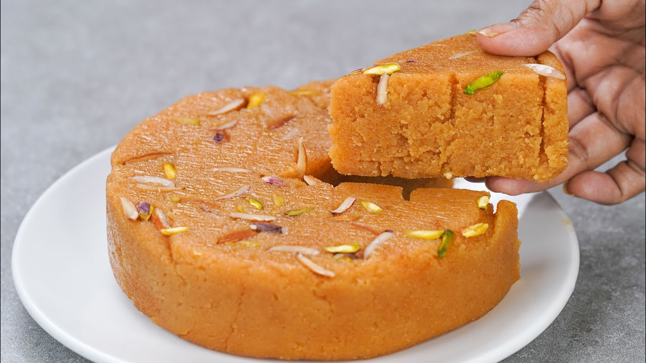 No-Bake Suji Cake Recipe | No Oven | Suji Cake In Stove | Easy Rava Cake Recipe | No-Bake Cake