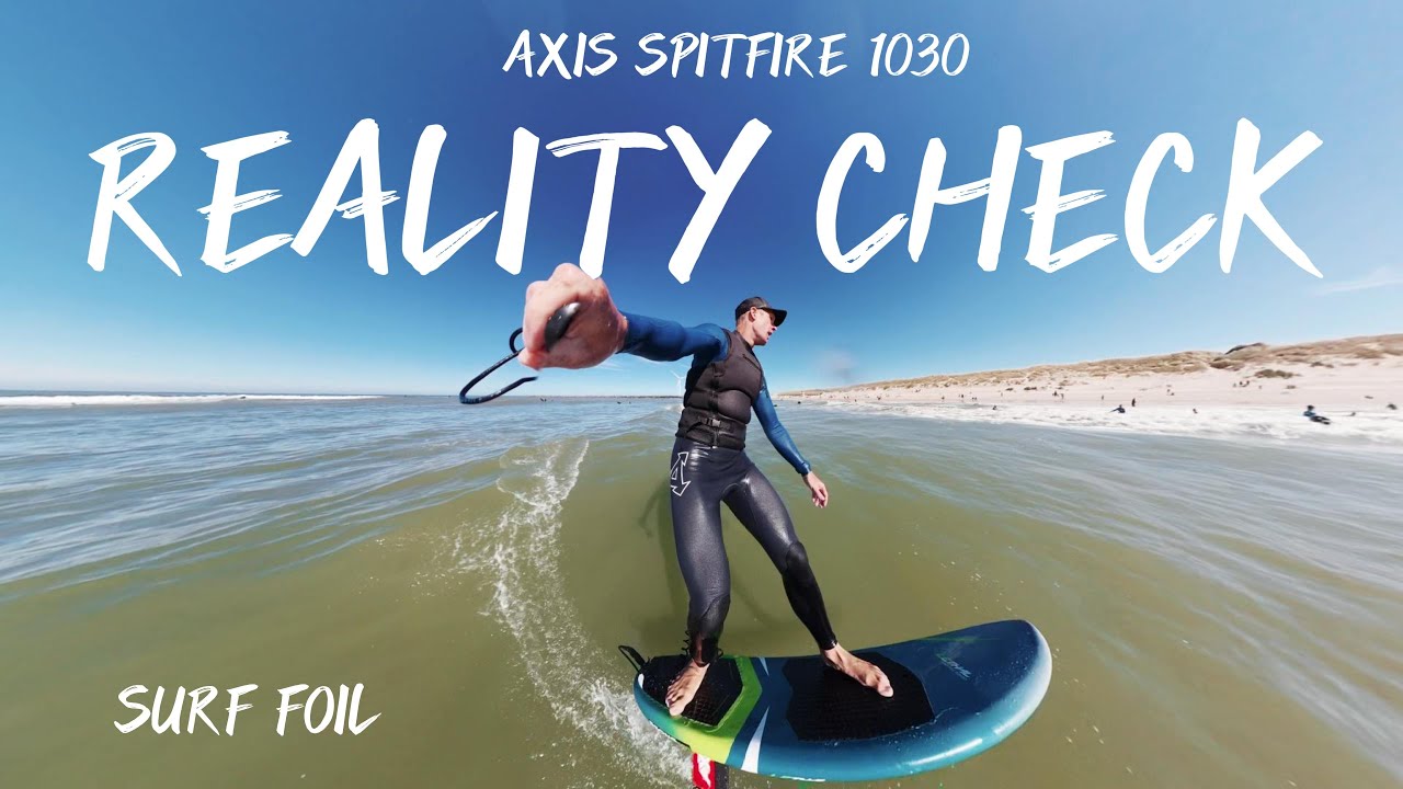 Surf Foil Spitfire 1030 Front Wing - Ein Realitätscheck #foildrive #axis #spitfire #surge #fusion