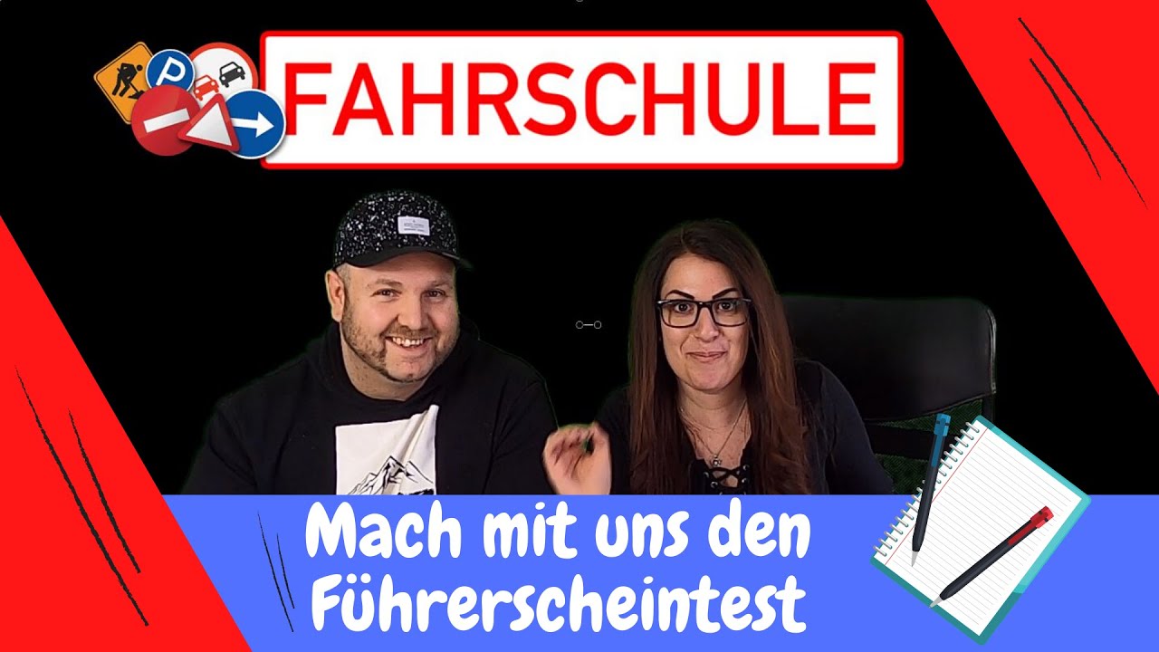Fahrpr&uuml;fung | W&uuml;rdest du bestehen? | Mach mit uns mit | In der Fahrschule | Mit Maria und Tobias 🚦🚗