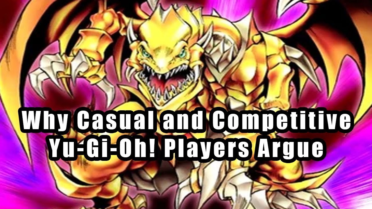 Why Casual and Competitive Yu-Gi-Oh! Players Argue