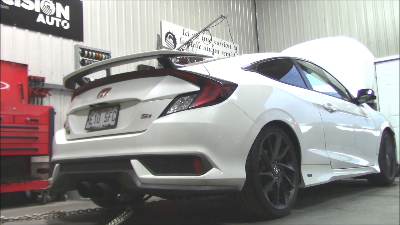 Precision Auto Canada Civic SI 10th gen 27won turbo Dyno Tuning 2020
