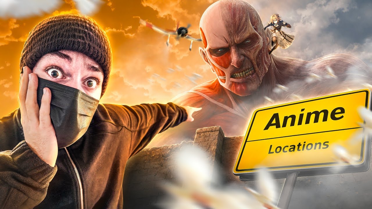 Deutschland ist ein ANIME! 🇩🇪 (Wir haben 6 ECHTE Orte gefunden)