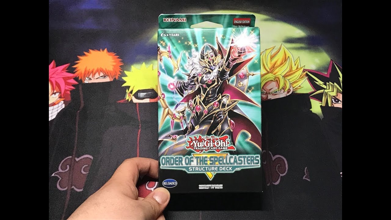 Yu-Gi-Oh! NEW Order of the Spellcasters Structure Deck Opening + Discussion!