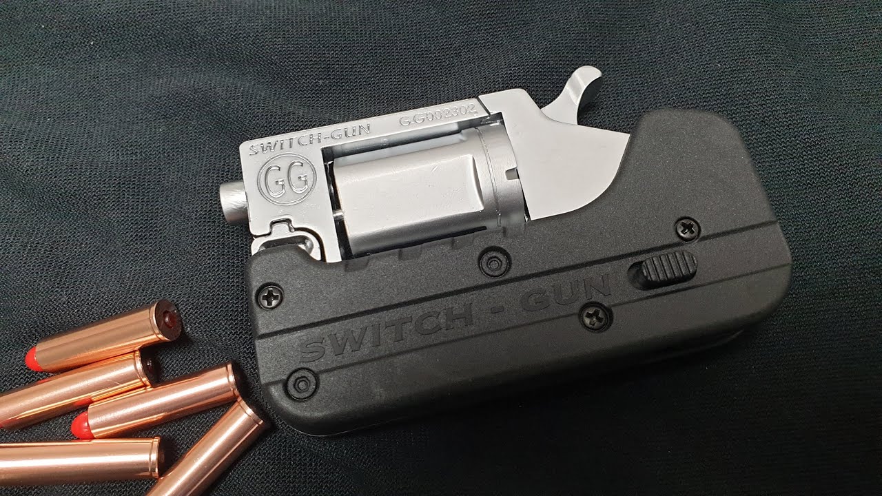 은닉용 '암살 무기' (모델건 )  Pocket Revolver 'Switch Gun'  Replica ModelGun