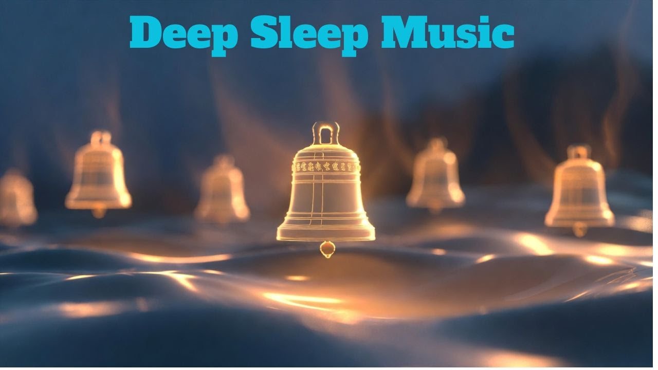 Temple Bells & Ambient Strings 🌿 Deep Meditation Music for Peace, Sleep & Inner Calm